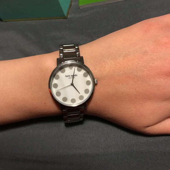 Kate spade gramercy dot stainless steel watch - Picture 3 of 8